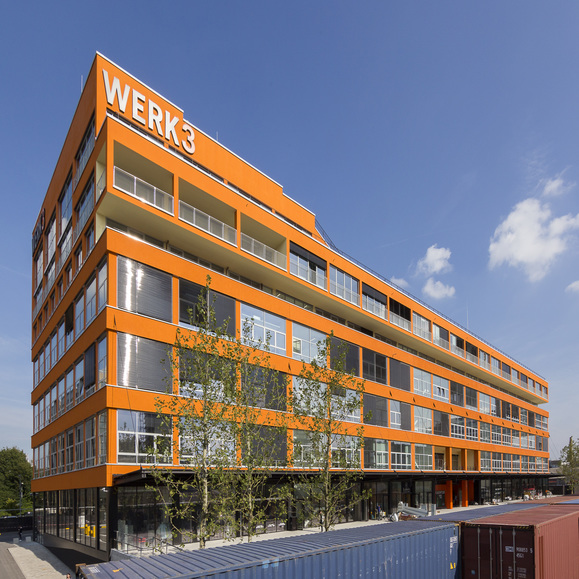 Mixed-Use-Objekte wie das Werk3 in München.